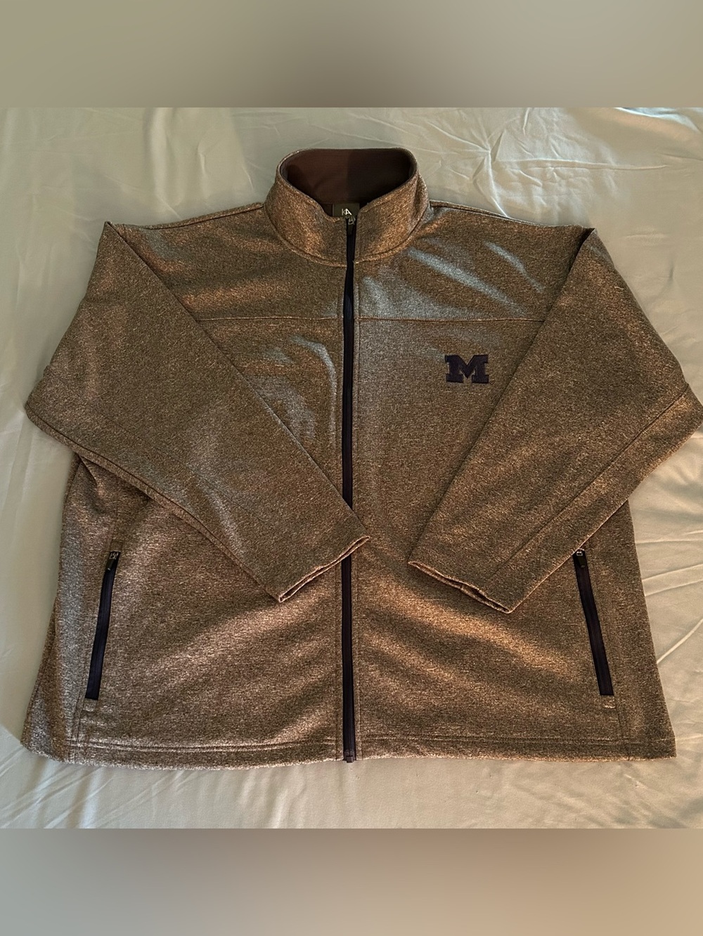 Michigan Wolverines Embroidered Knights Apparel Jacket size 2XL